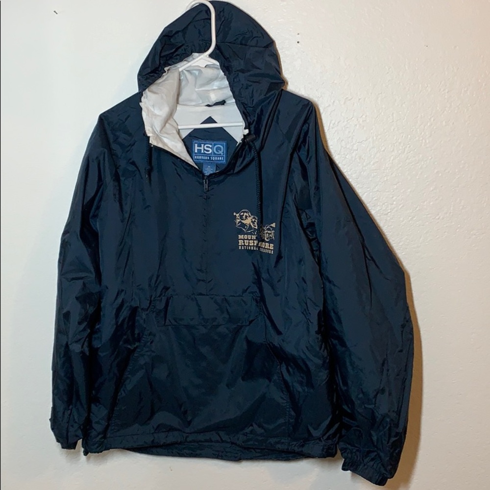 Mount Rushmore pouch hoodie